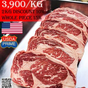Set USDA Prime Rib eye 500g(+/-) x 2pcs